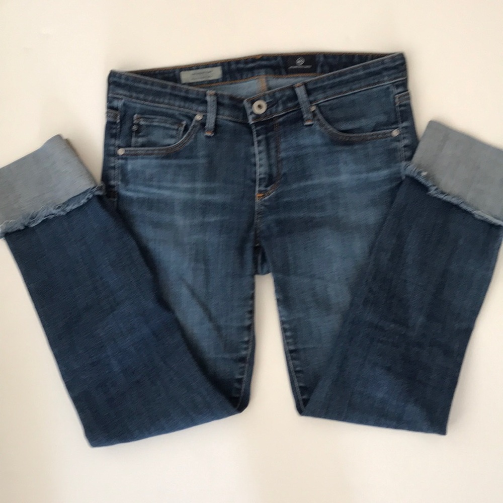 AG Stevie Slim Straight Cuff Denim-27